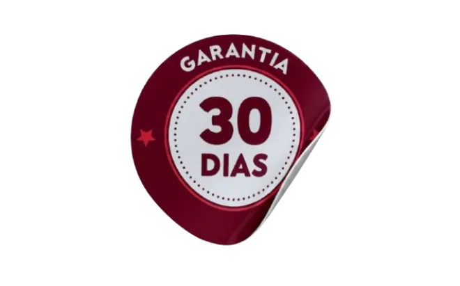Garantia incondicional de 30 dias